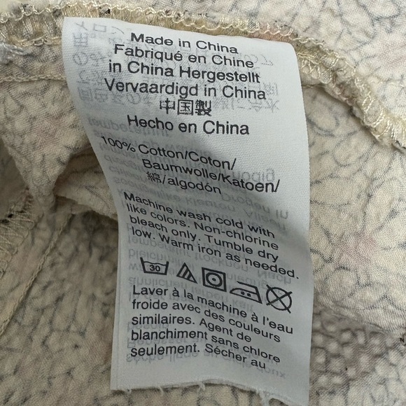 Madewell Florentine Peplum Button Blouse Top in a daisy patch - Picture 4 of 9